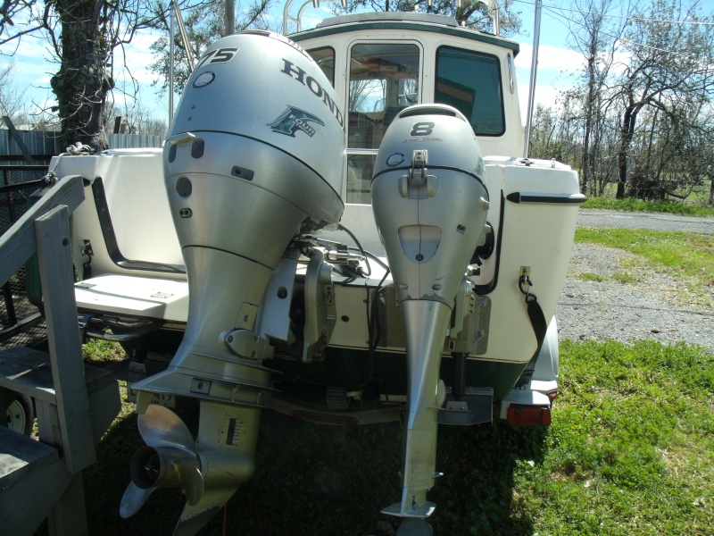 March 2022  2006 Honda 75HP and 8HP