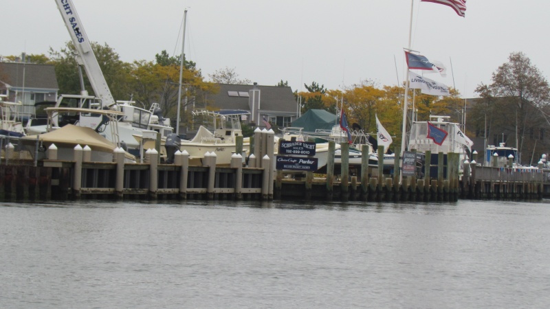 Marina Businesses along the Pt. Pleasant Canal