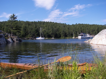 Mary ANn Cove anchorage and Alan's Kayak