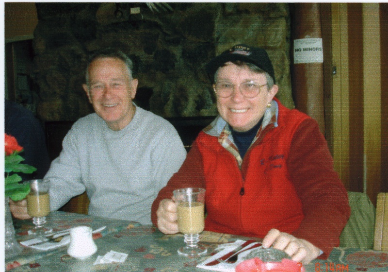 May 2006 Fisherman's Bay, Lopez Island: Joe and Ruth