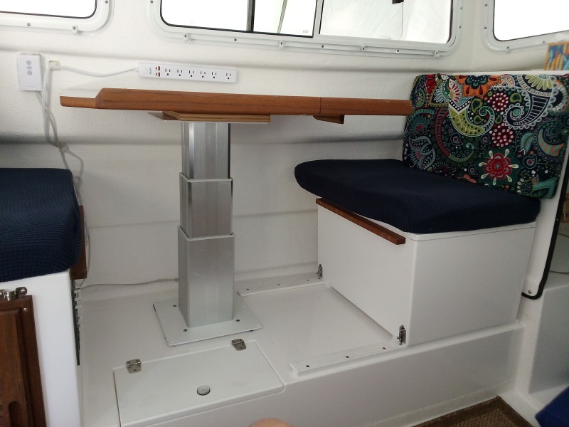 new pedestal for table