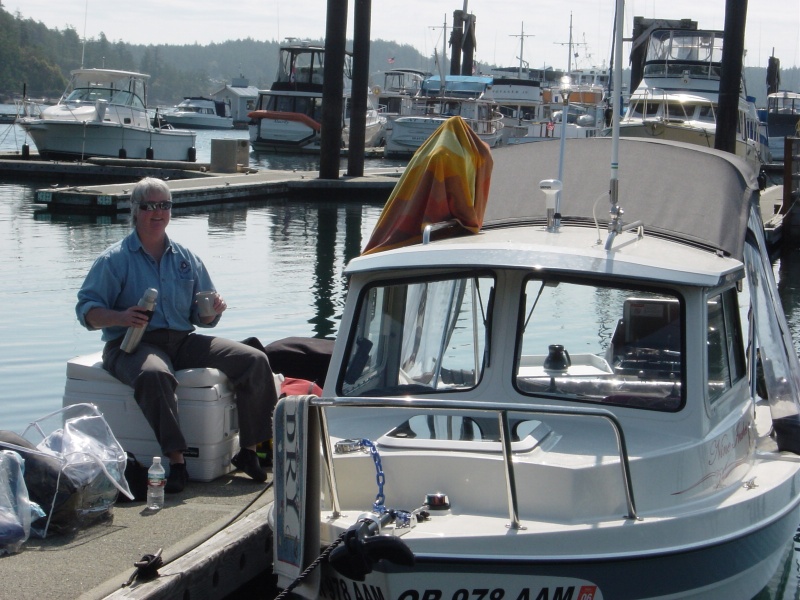 Night before Lopez Nine Inches at 
Friday Harbor