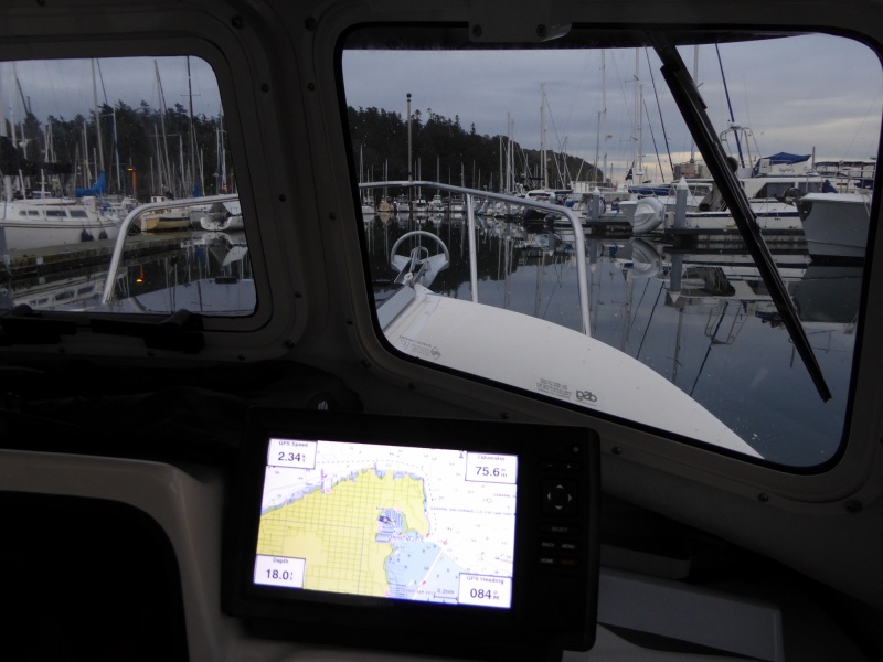 On my way out of Cap Sante Friday evening