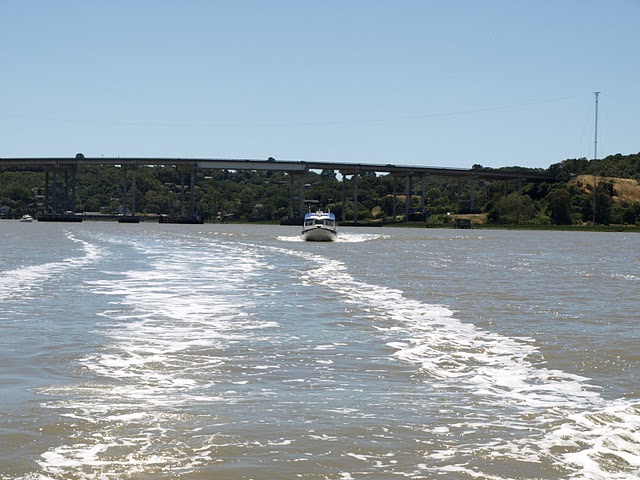 On the river to Petaluma.