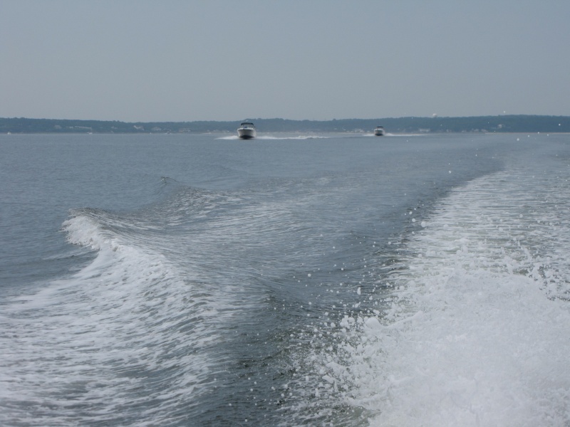 On the way home from Westhampton, N.Y. 40 Nm.  Approx. 2and a half hours between 15 & 20 knots.