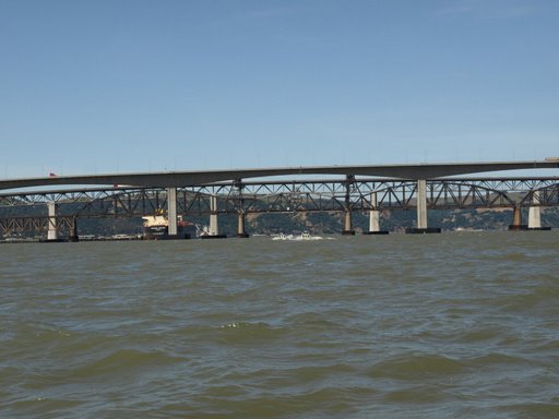 On the way to San Pablo Bay