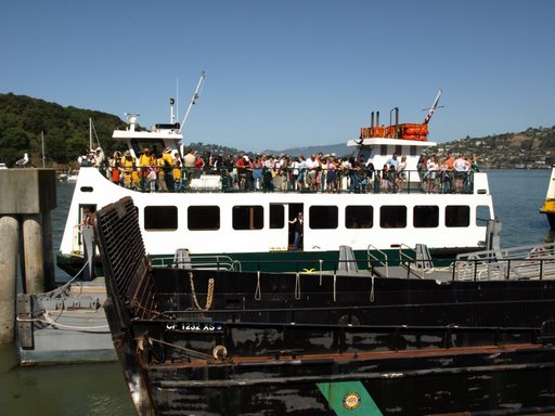 Other ways to get to Angel Island -- Aren't we lucky?!?