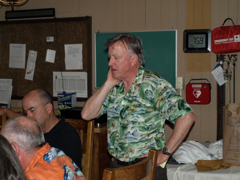 Our fearless leader Jim of Pounder conjectures - What if San Pablo Bay is really rough - Will they mutiny?