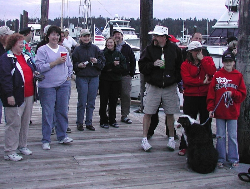 (Pat Anderson) C-Brats Enjoying the Christenings