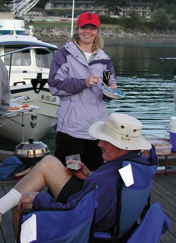 (Pat Anderson) Cynthia (C-Lou)and Brock (Bambina)