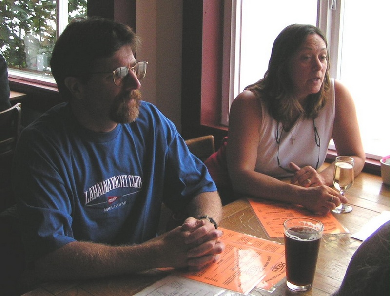 (Pat Anderson) Don and Deb at the Dog Pound