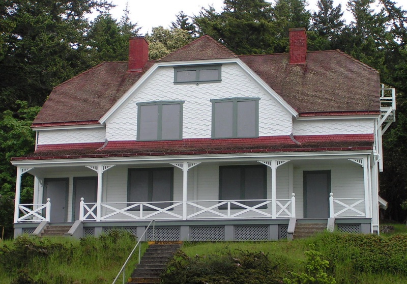(Pat Anderson) - Light House Keeper's Home, Turn Point, Stuart Island