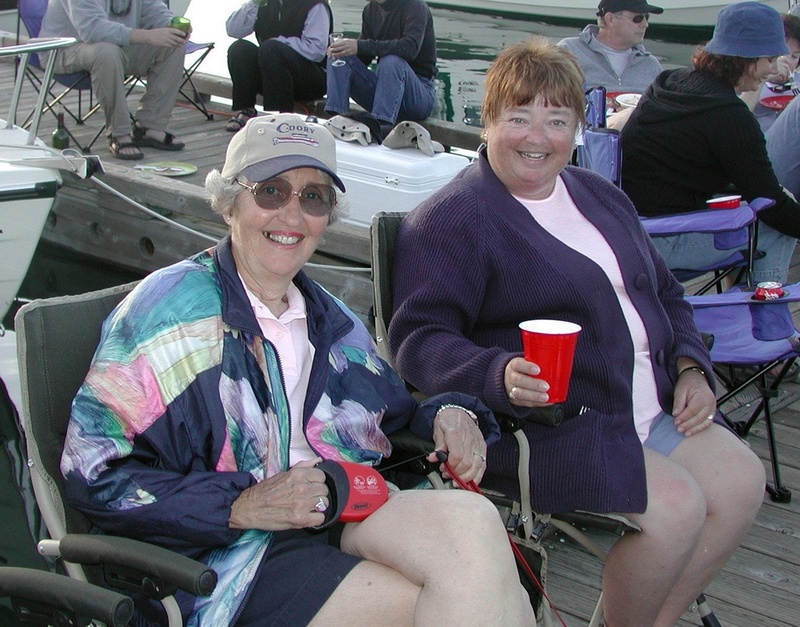 (Pat Anderson)  Lois (Why Knot) and Patty (Daydream)