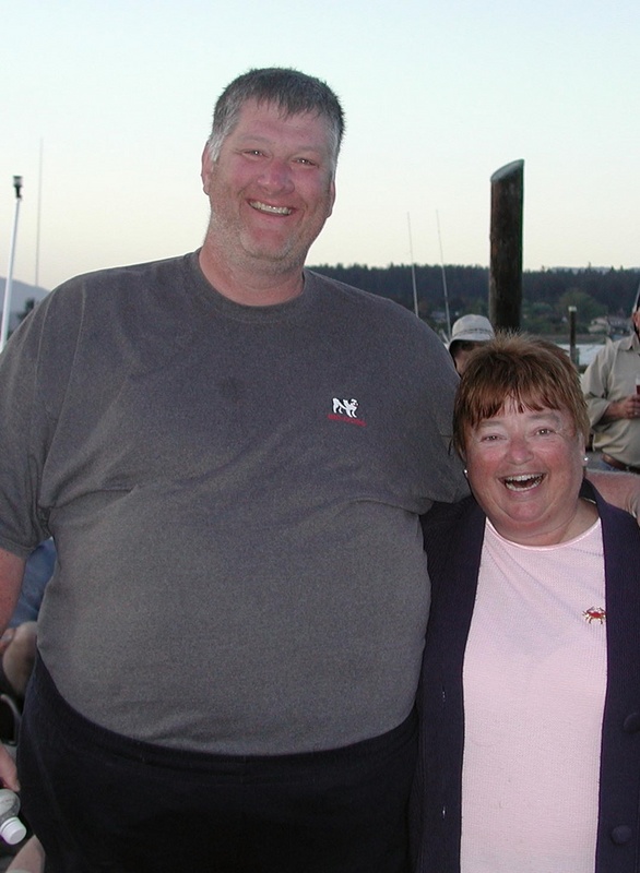 (Pat Anderson)  Patty (Daydream) with Unknown Giant)