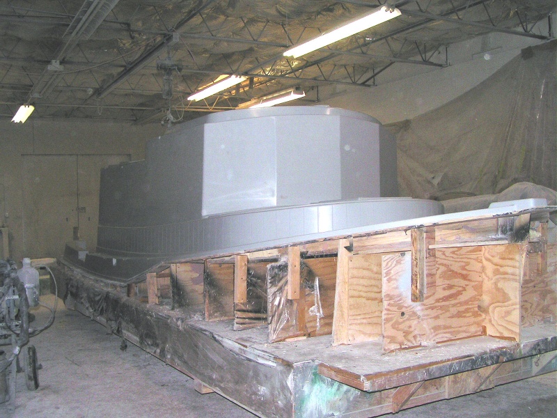 (Pat Anderson) Plug after mold taken, 4-14-06