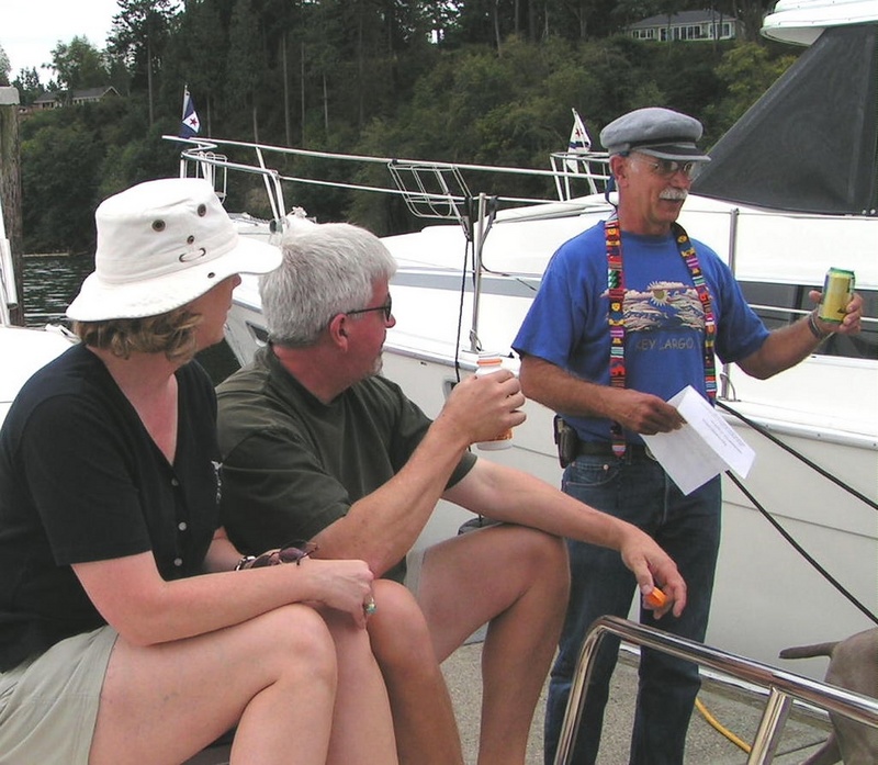 (Pat Anderson) Robbin, Fred and Rev Dave Christening Anita Marie