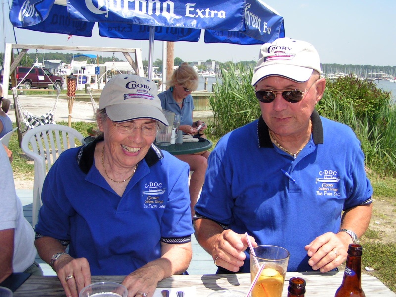 (Pat Anderson) The Fran Sea folks, Fran & Roger Fleck