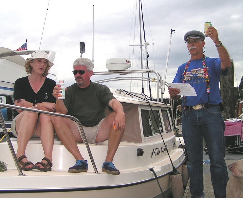 (Pat Anderson) To the sea, to the sailors of old, to Anita Marie!  Take a sip!