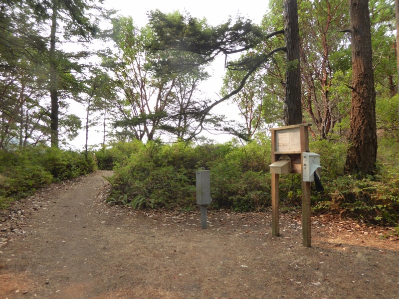 Pay station for camping