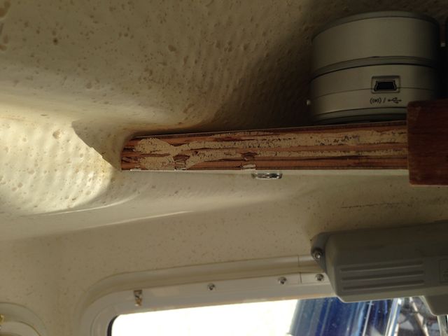 Prep for new shelf install.