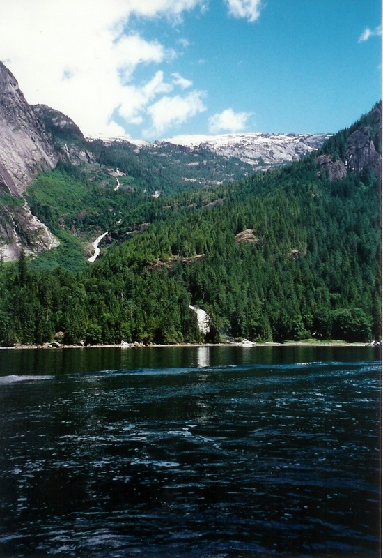 Princes Louisa Inlet with Chatterbox Falls in the background 6/95. This is a must see for C-Brats.