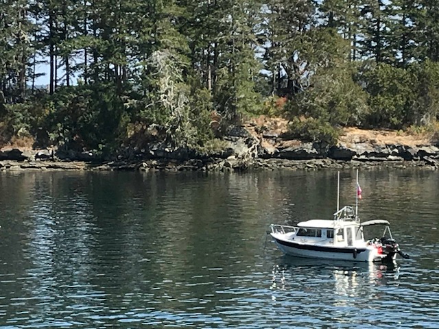 Princess Cove, Portland Island, BC.