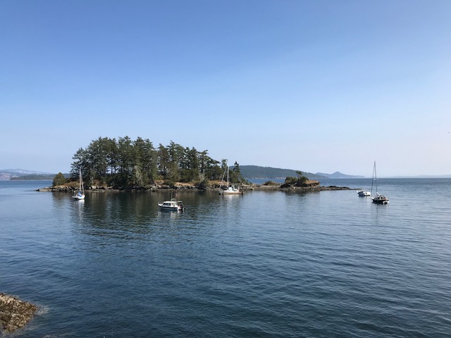 Princess Cove, Portland Island, BC.