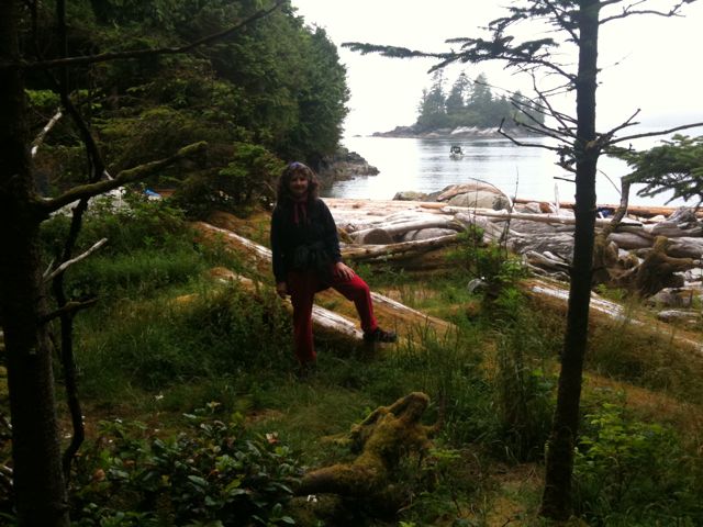 Rajani on Wouwer Island, Barkley Sound