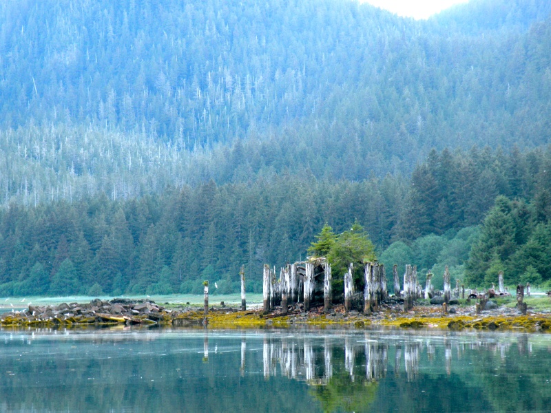 Ruins of the old Hudson Bay Company Fort
