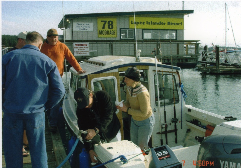 (Ruth & Joe) Diane & Jeff $$$$ in the gas tank (Immacu-nada).