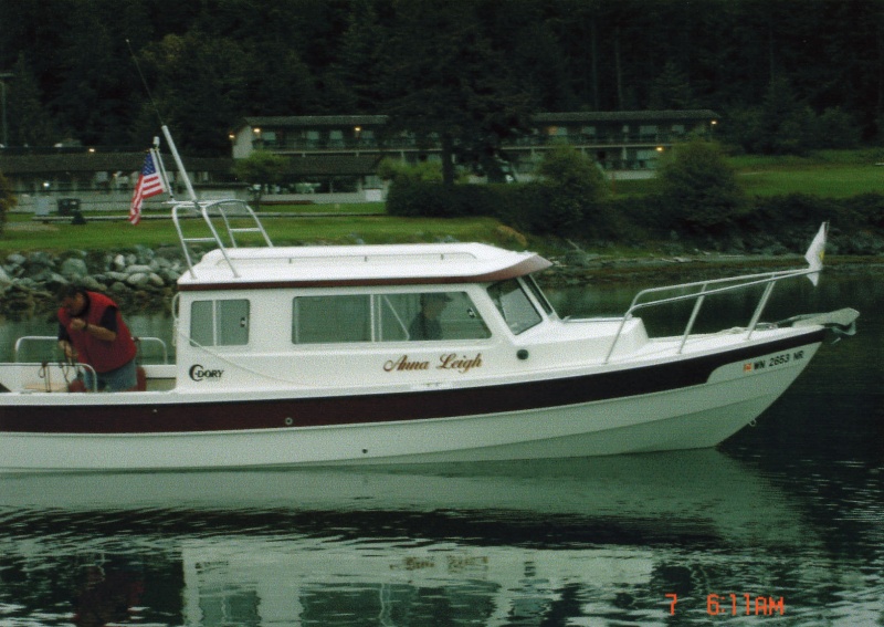 (Ruth & Joe) Pat & David aboard the Anna Leigh