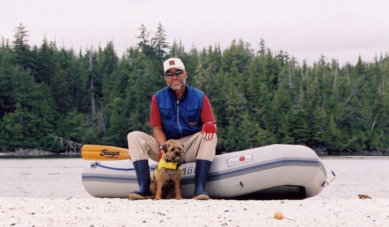 Scrappy and Richard at Fury Island