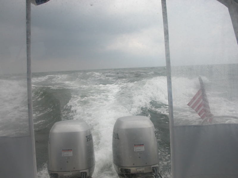Sea Angel running with the following seas. 
6 June 2006 at 1056:23