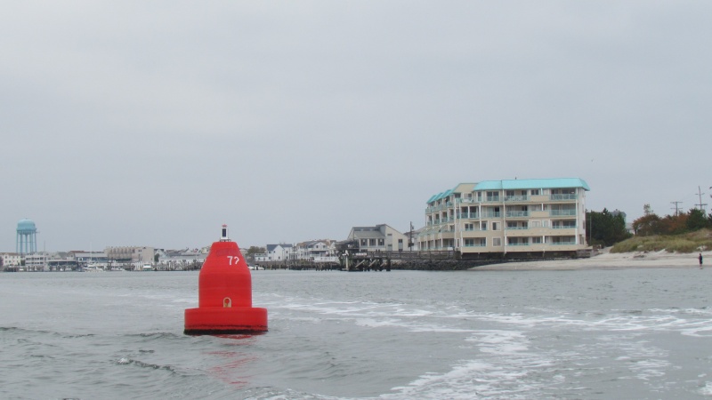 Sea Isle city just inside Townsends Inlet