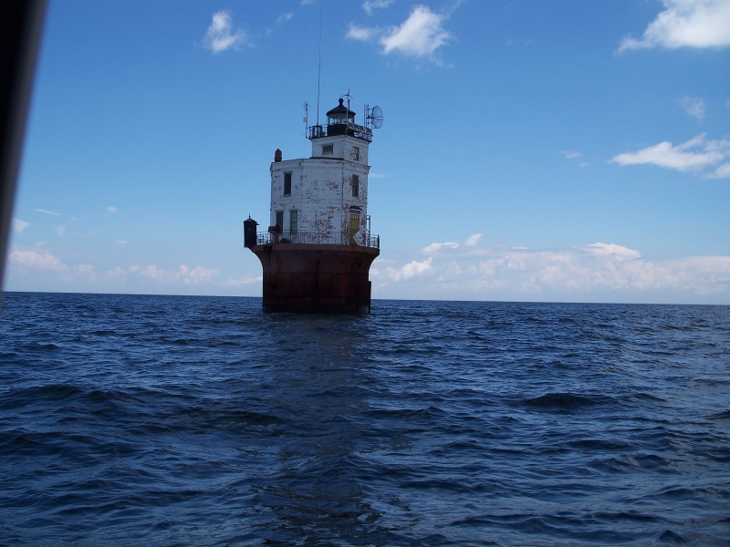 Smith Point light house, entrance to Potomac River