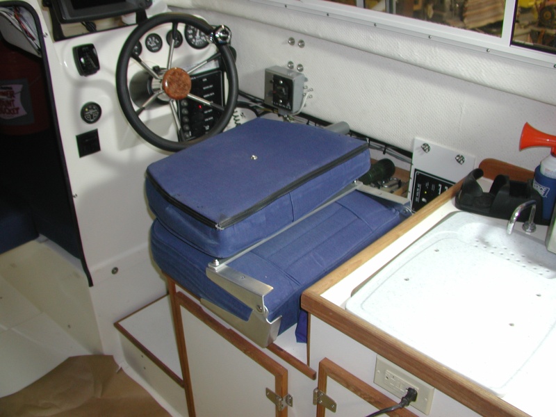 snap in the center of the back holds it in the normal position