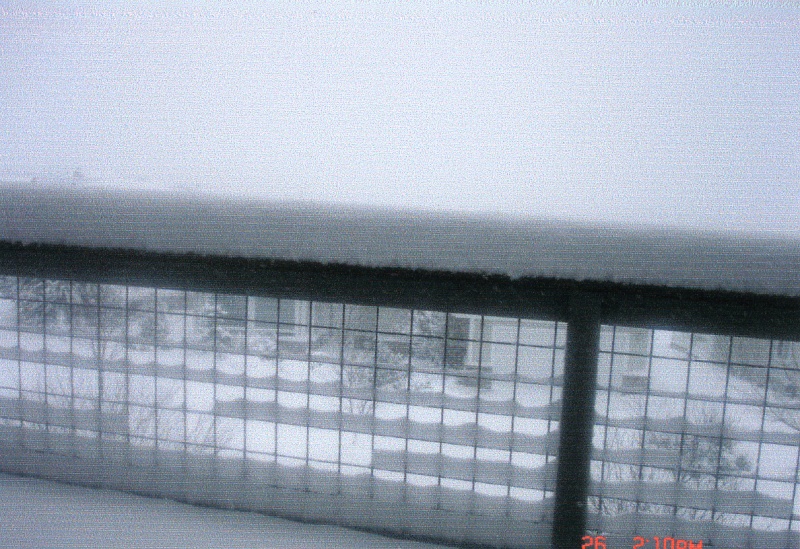 SNOW! 26 Nov 2006.