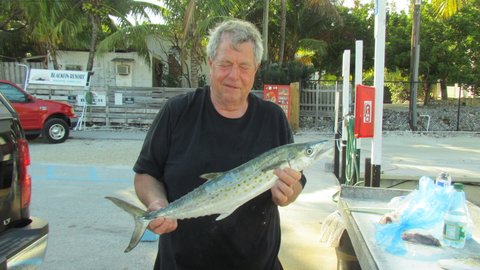 So tired of fishing for Spanish Mackeral,not