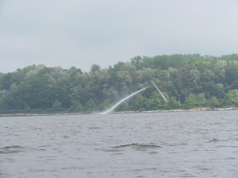 Something pumping water into the Severn River just above Annapolis