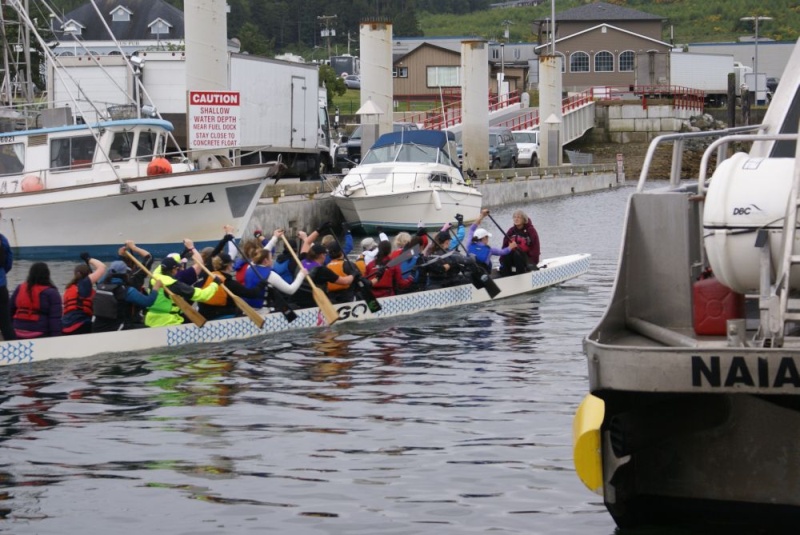 Southbound-DSC06588  Port McNeill - Paddling practice