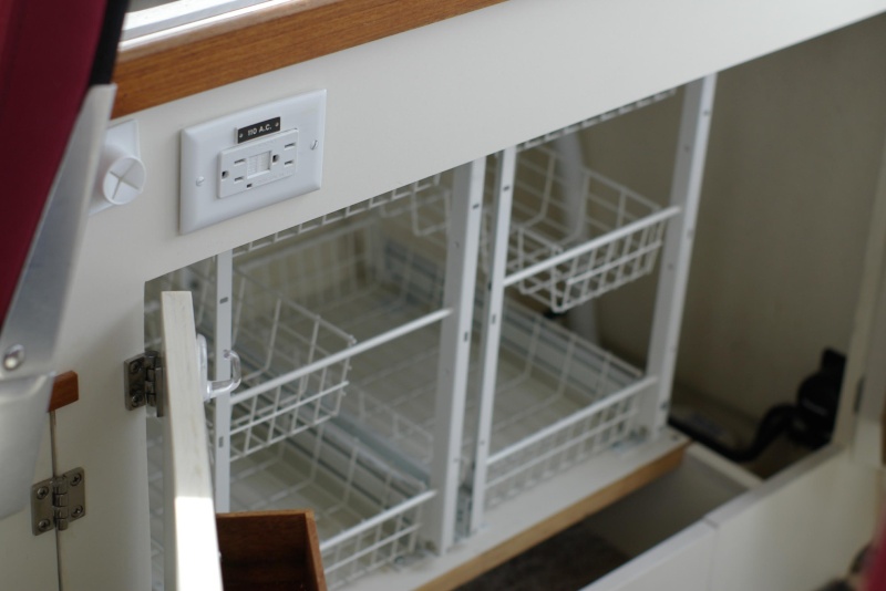 (Spirit) Storage in the galley