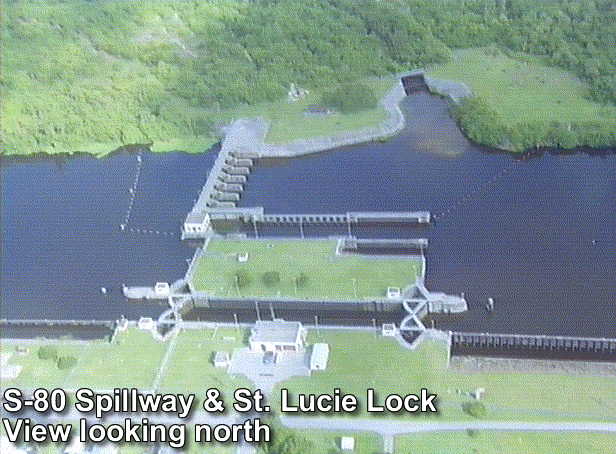 St. Lucie Lock looking North