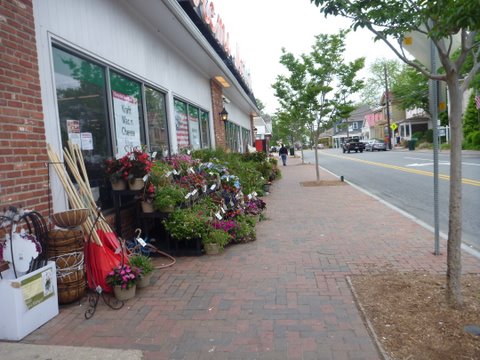 St. Michaels Maryland side walk