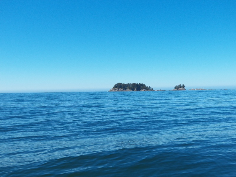 Still incredibly calm, but I'm watching that fog bank five miles out.