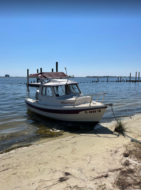 Stopped for lunch in Perdido Key, Fl