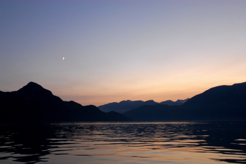 Sunset at Porteau Cove