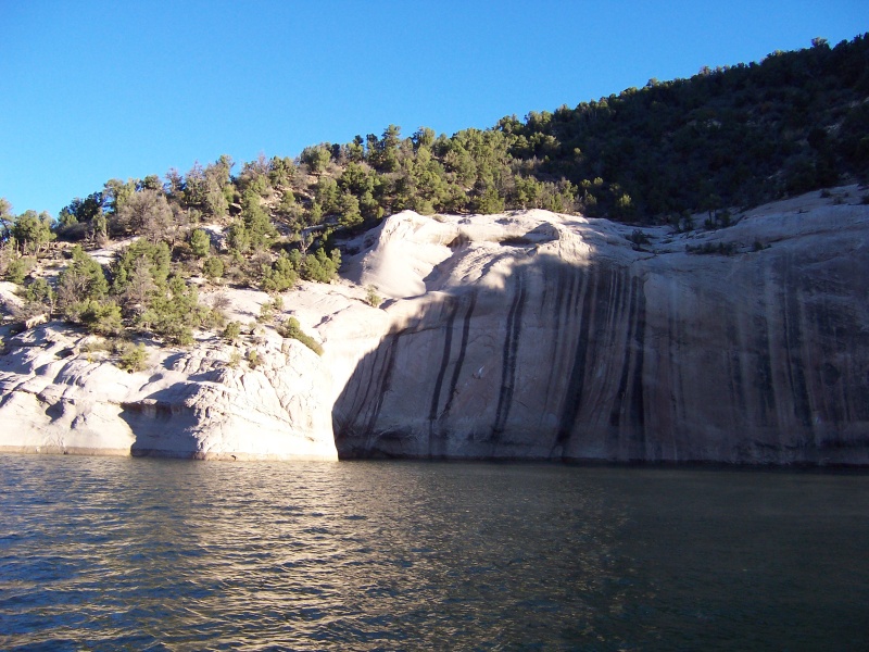Tapestries on one of the higher sanstone formations.