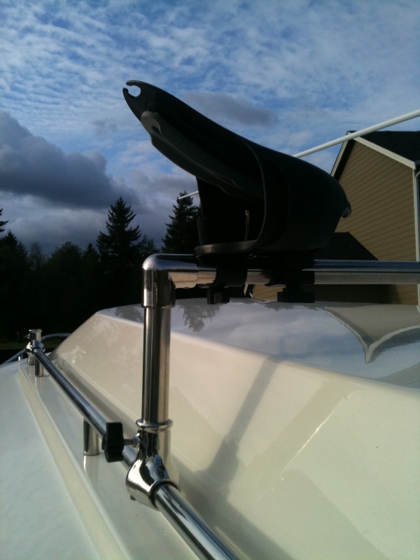 Taylor Made flagpole rail sockets from ebay