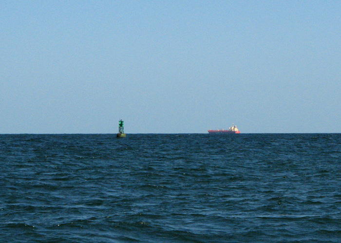 The beautiful blue of the Gulf