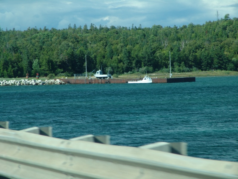 The bridge patrol boats.